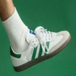 Adidas Samba White Green shoes for men